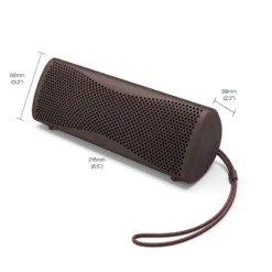 KEF รุ่น Muo - ลำโพงบลูทูธ - สี Cocoa Brown