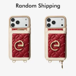 Custype รุ่น Bloom Stitching Case - เคส iPhone 17 Pro Max - สี Red