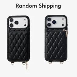 Custype รุ่น Rope Style Strap Case - เคส iPhone 17 Pro Max - สี Black