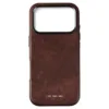 GRAMS(28) รุ่น 121 MagSafe Leather (Snowflake Leather) - เคส iPhone 17 Pro - สี Tabacco
