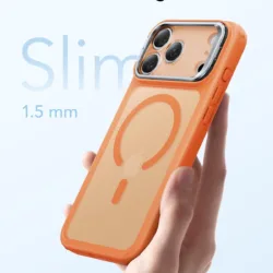 ESR รุ่น Classic Hybrid Case with Stash Stand (Camera Control Button) - เคส iPhone 17 Pro Max - สี Frosted Orange 15 ESR รุ่น Classic Hybrid Case with Stash Stand (Camera Control Button) - เคส iPhone 17 Pro Max - สี Frosted Orange