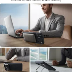 ESR รุ่น Cloud Soft with Stash Stand (Camera Control Button) - เคส iPhone 17 Pro Max - สี Black 12 ESR รุ่น Cloud Soft with Stash Stand (Camera Control Button) - เคส iPhone 17 Pro Max - สี Black