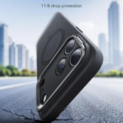 ESR รุ่น Cloud Soft with Stash Stand (Camera Control Button) - เคส iPhone 17 Pro Max - สี Black 8 ESR รุ่น Cloud Soft with Stash Stand (Camera Control Button) - เคส iPhone 17 Pro Max - สี Black