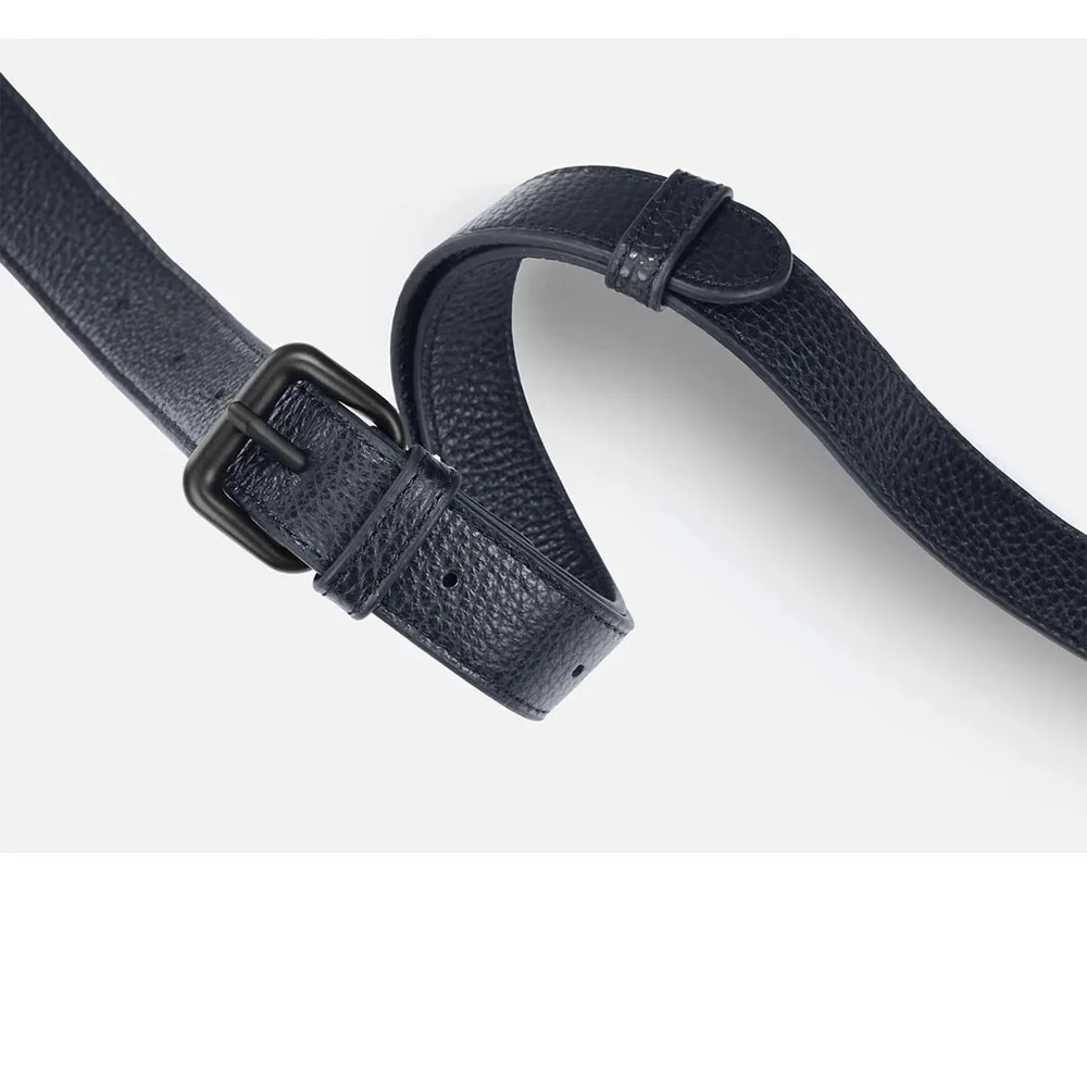 GRAMS28 รุ่น Leather Strap (15mm) - สี Navy Blue Pebbled 2 GRAMS28 รุ่น Leather Strap (15mm) - สี Navy Blue Pebbled - Image 2
