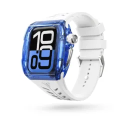 Y24 รุ่น BONDI - เซ็ตเคสและสายนาฬิกา Apple Watch (46mm) - สี BLUE/SILVER 7 Y24 รุ่น BONDI - เซ็ตเคสและสายนาฬิกา Apple Watch (46mm) - สี BLUE/SILVER