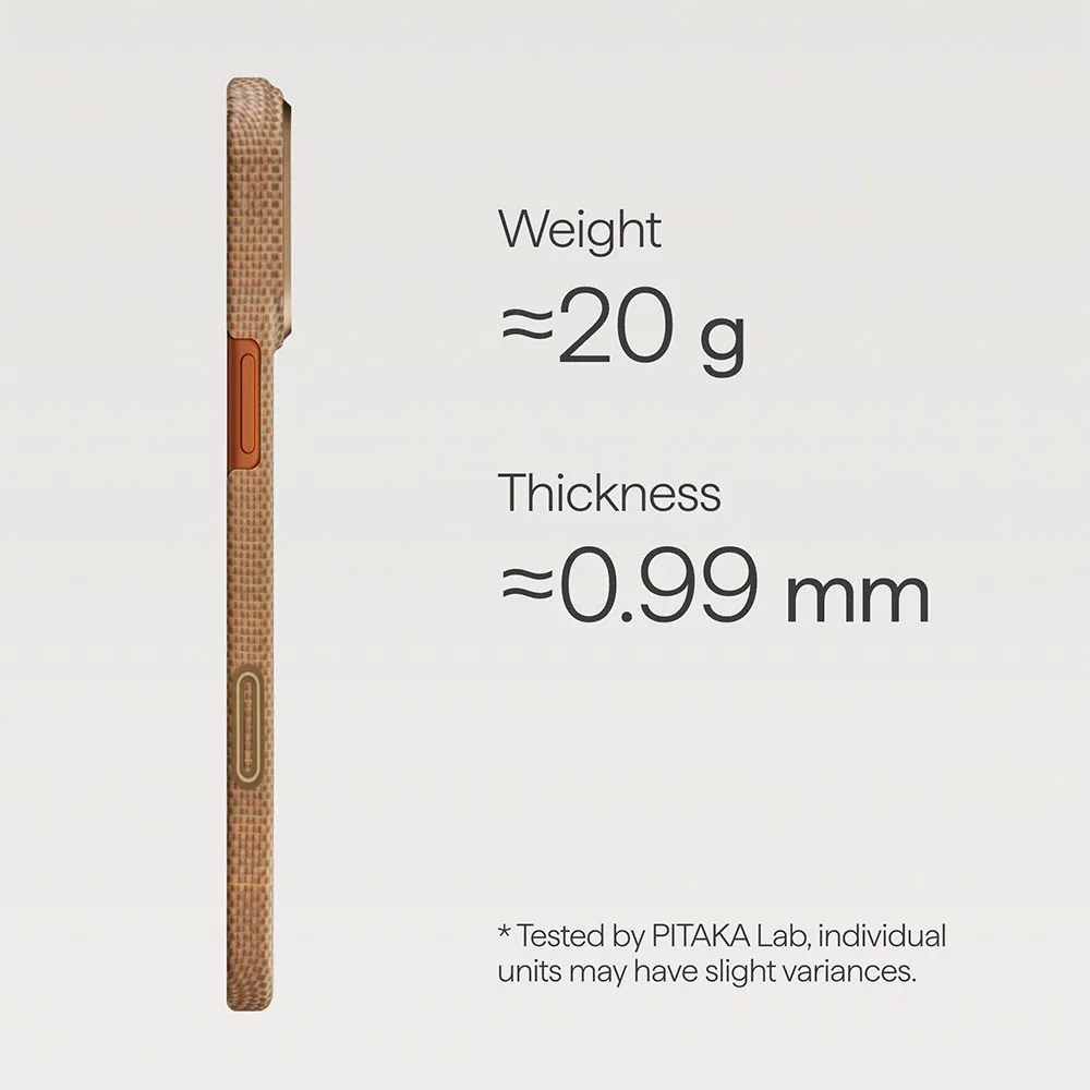 Pitaka รุ่น Glints of Gold - เคส iPhone 17 Pro - สี Golden Glint 9 Pitaka รุ่น Glints of Gold - เคส iPhone 17 Pro - สี Golden Glint - Image 9