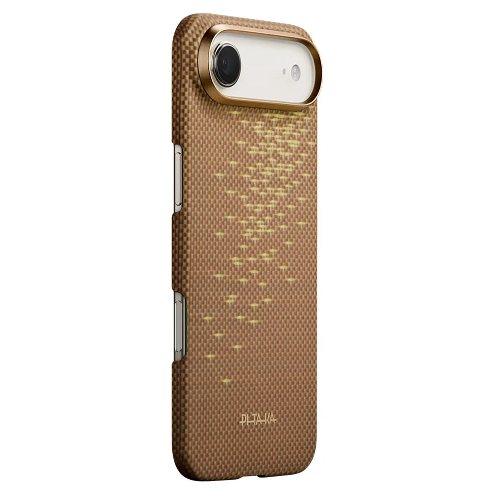 Pitaka รุ่น Glints of Gold - เคส iPhone Air - สี Golden Glint 1 Pitaka รุ่น Glints of Gold - เคส iPhone Air - สี Golden Glint