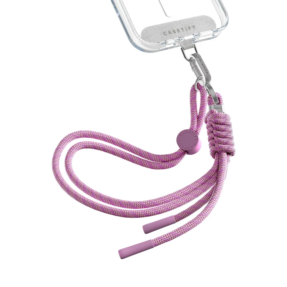 Casetify รุ่น Rope Wrist Strap (Braided) - สายคล้องข้อมือ - สี Radish 2 Casetify รุ่น Rope Wrist Strap (Braided) - สายคล้องข้อมือ - สี Radish - Image 2