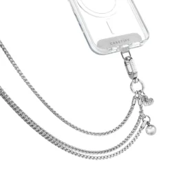 Casetify รุ่น Metal Heart Cross-body Chain - สายคล้อง - สี Silver 4 Casetify รุ่น Metal Heart Cross-body Chain - สายคล้อง - สี Silver