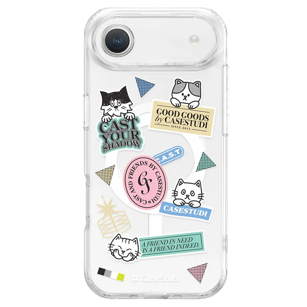 Casestudi รุ่น Cast - เคส iPhone Air - ลาย Sticker 1 Casestudi รุ่น Cast - เคส iPhone Air - ลาย Sticker