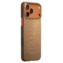 Pitaka รุ่น Glints of Gold - เคส iPhone 17 Pro Max - สี Golden Glint