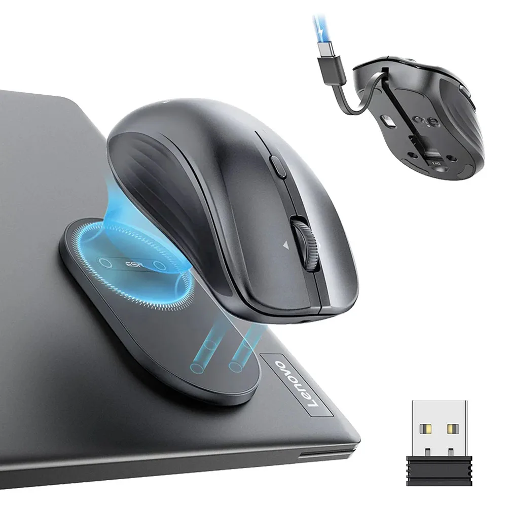 ESR รุ่น MagMouse - เมาส์ไร้สาย - สี Gray 1 ESR รุ่น MagMouse - เมาส์ไร้สาย - สี Gray