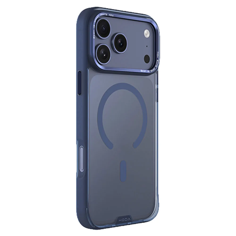 Hoda รุ่น Rough Case (Magnetic) - เคส iPhone 17 Pro - สี Blue 1 Hoda รุ่น Rough Case (Magnetic) - เคส iPhone 17 Pro - สี Blue