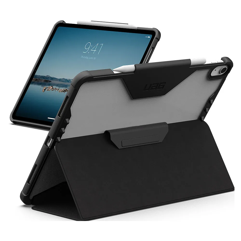 UAG รุ่น Plyo LT - เคส iPad Air 13" (M3/M2) - สี Ice/Black 1 UAG รุ่น Plyo LT - เคส iPad Air 13" (M3/M2) - สี Ice/Black