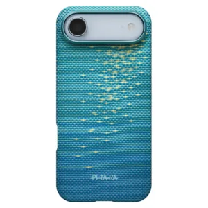 Pitaka รุ่น Glints of Gold - เคส iPhone Air - สี Lucid Blue 9 Pitaka รุ่น Glints of Gold - เคส iPhone Air - สี Lucid Blue