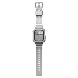 Casetify รุ่น The Bounce Odyssey Band - เคสและสายนาฬิกา Apple Watch 49mm - สี Silver/Silver