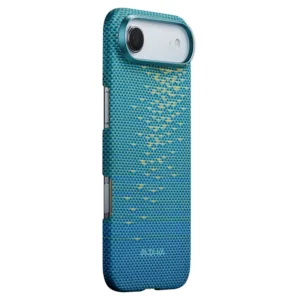[Pre-Order] Pitaka รุ่น Glints of Gold - เคส iPhone Air - สี Lucid Blue