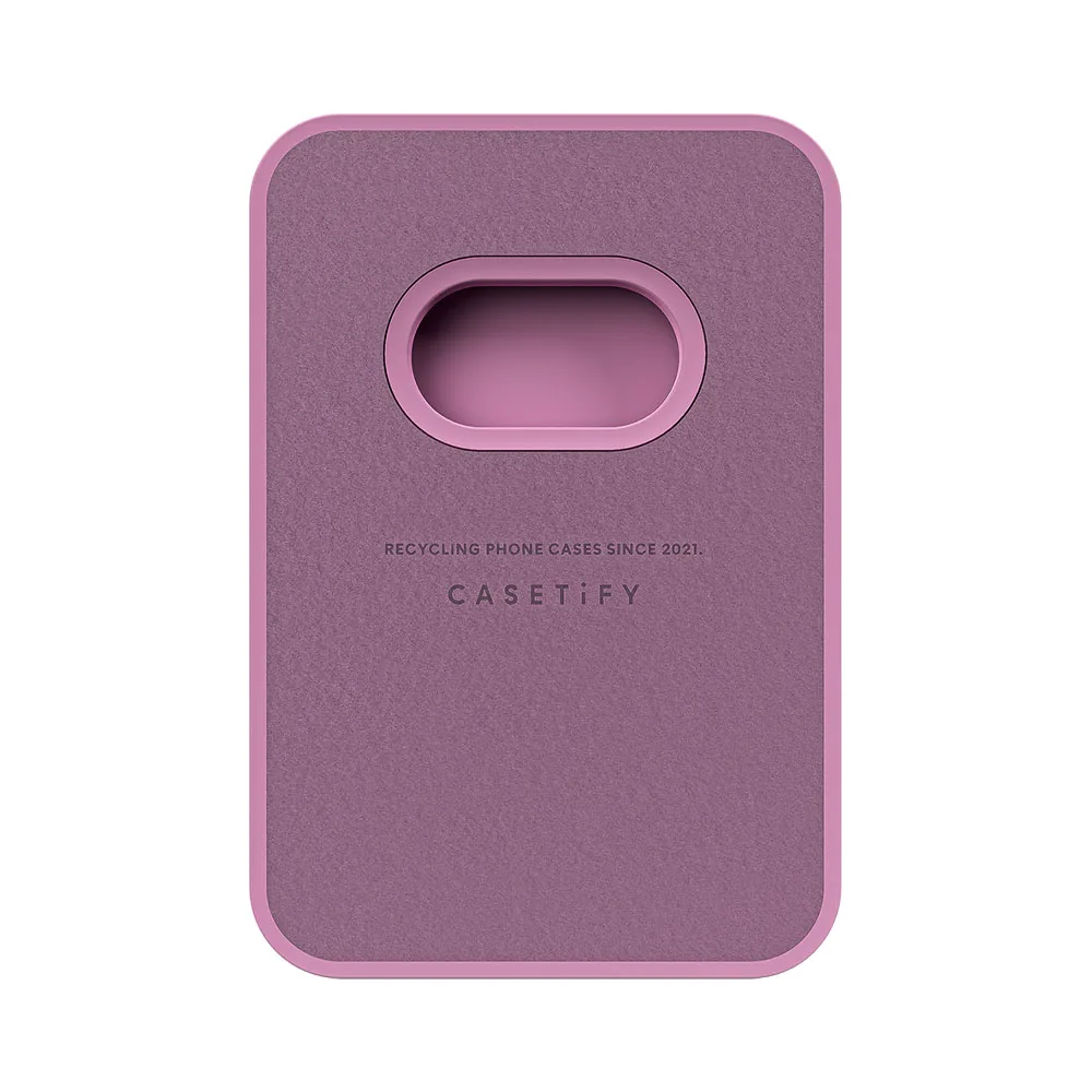 Casetify รุ่น Snappy Ripple Wallet - ที่เก็บบัตรติดหลังมือถือ - สี Radish 2 Casetify รุ่น Snappy Ripple Wallet - ที่เก็บบัตรติดหลังมือถือ - สี Radish - Image 2