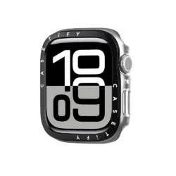 Casetify รุ่น Clear Case with Screen Protector - เคสและฟิล์ม Apple Watch Series 10 (42mm) - สี Black 5 Casetify รุ่น Clear Case with Screen Protector - เคสและฟิล์ม Apple Watch Series 10 (42mm) - สี Black