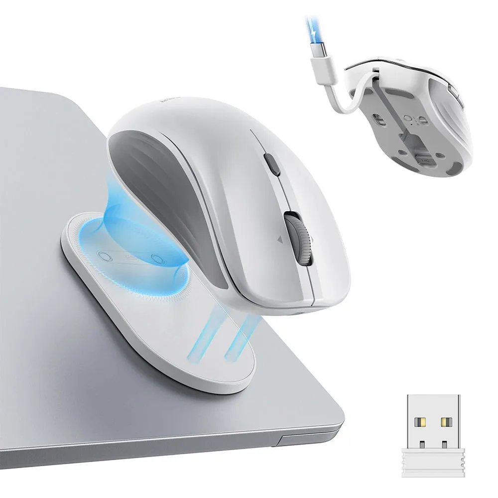 ESR รุ่น MagMouse - เมาส์ไร้สาย - สี White 1 ESR รุ่น MagMouse - เมาส์ไร้สาย - สี White