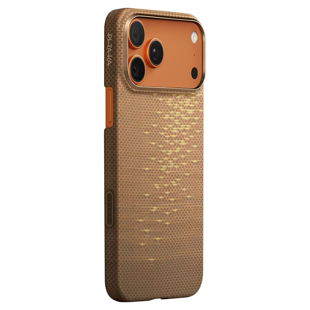Pitaka รุ่น Glints of Gold - เคส iPhone 17 Pro - สี Golden Glint 1 Pitaka รุ่น Glints of Gold - เคส iPhone 17 Pro - สี Golden Glint