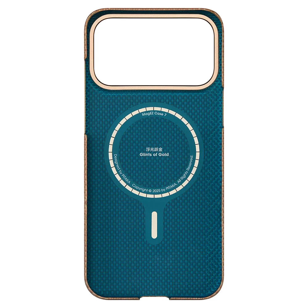 Pitaka รุ่น Glints of Gold - เคส iPhone 17 Pro - สี Golden Glint 4 Pitaka รุ่น Glints of Gold - เคส iPhone 17 Pro - สี Golden Glint - Image 4