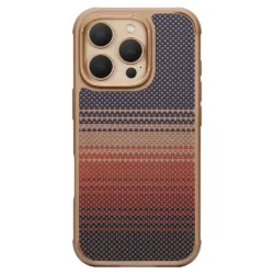 Pitaka รุ่น Aramid ProGuard Case - เคส iPhone 16 Pro - สี Sunset 9 Pitaka รุ่น Aramid ProGuard Case - เคส iPhone 16 Pro - สี Sunset