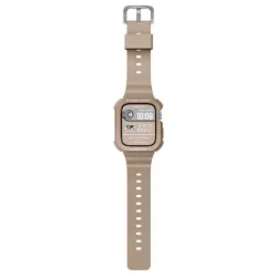 Casetify รุ่น The Bounce Odyssey Band - เคสและสายนาฬิกา Apple Watch 46mm - สี Latte