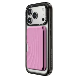 Casetify รุ่น Snappy Ripple Wallet - ที่เก็บบัตรติดหลังมือถือ - สี Radish 9 Casetify รุ่น Snappy Ripple Wallet - ที่เก็บบัตรติดหลังมือถือ - สี Radish