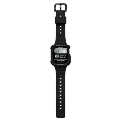 Casetify รุ่น The Bounce Odyssey Band - เคสและสายนาฬิกา Apple Watch 44/45mm - สี Black/Black