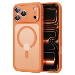ESR รุ่น Classic Hybrid Case (Camera Control Button) - เคส iPhone 17 Pro Max - สี Frosted Orange