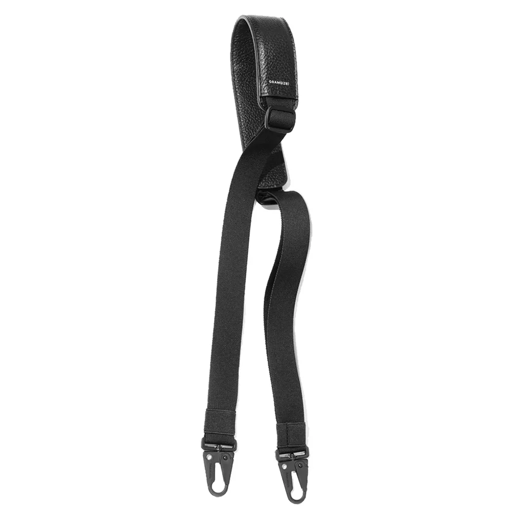 GRAMS28 รุ่น Padded Strap (25mm) - สี Black 1 GRAMS28 รุ่น Padded Strap (25mm) - สี Black