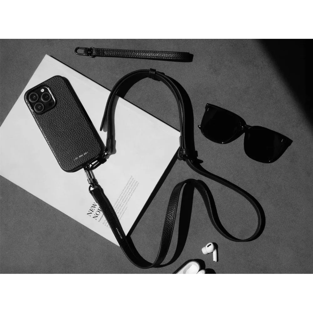 GRAMS28 รุ่น Leather Strap (15mm) - สี Navy Blue Pebbled 5 GRAMS28 รุ่น Leather Strap (15mm) - สี Navy Blue Pebbled - Image 5