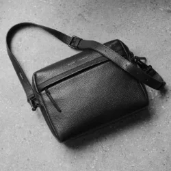 GRAMS28 รุ่น Leather Strap (25mm) - สี Black Pebbled 11 GRAMS28 รุ่น Leather Strap (25mm) - สี Black Pebbled