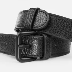 GRAMS28 รุ่น Leather Strap (25mm) - สี Black Pebbled 8 GRAMS28 รุ่น Leather Strap (25mm) - สี Black Pebbled