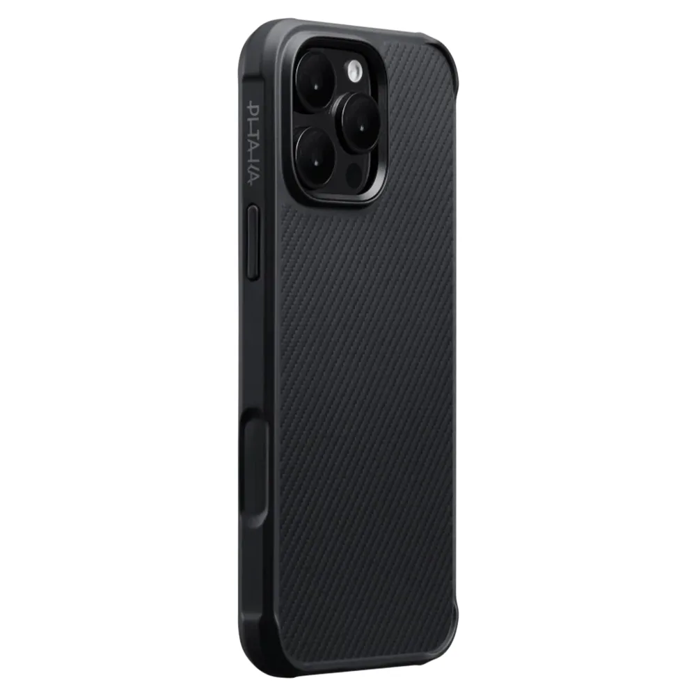 Pitaka รุ่น Aramid ProGuard Case - เคส iPhone 16 Pro Max - สี Black/Grey 1 Pitaka รุ่น Aramid ProGuard Case - เคส iPhone 16 Pro Max - สี Black/Grey
