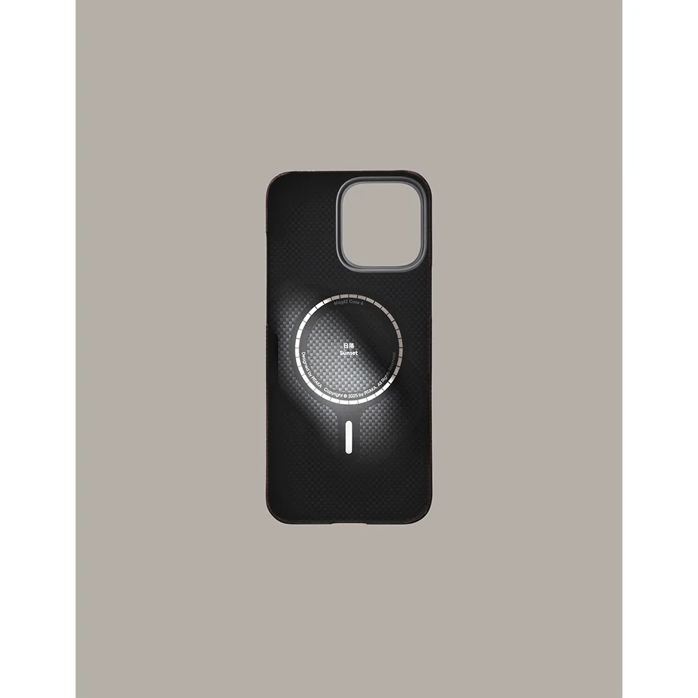 Pitaka รุ่น Ultra-Slim Case (PitaTap™) - เคส iPhone 16 Pro Max - สี Sunset 4 Pitaka รุ่น Ultra-Slim Case (PitaTap™) - เคส iPhone 16 Pro Max - สี Sunset - Image 4