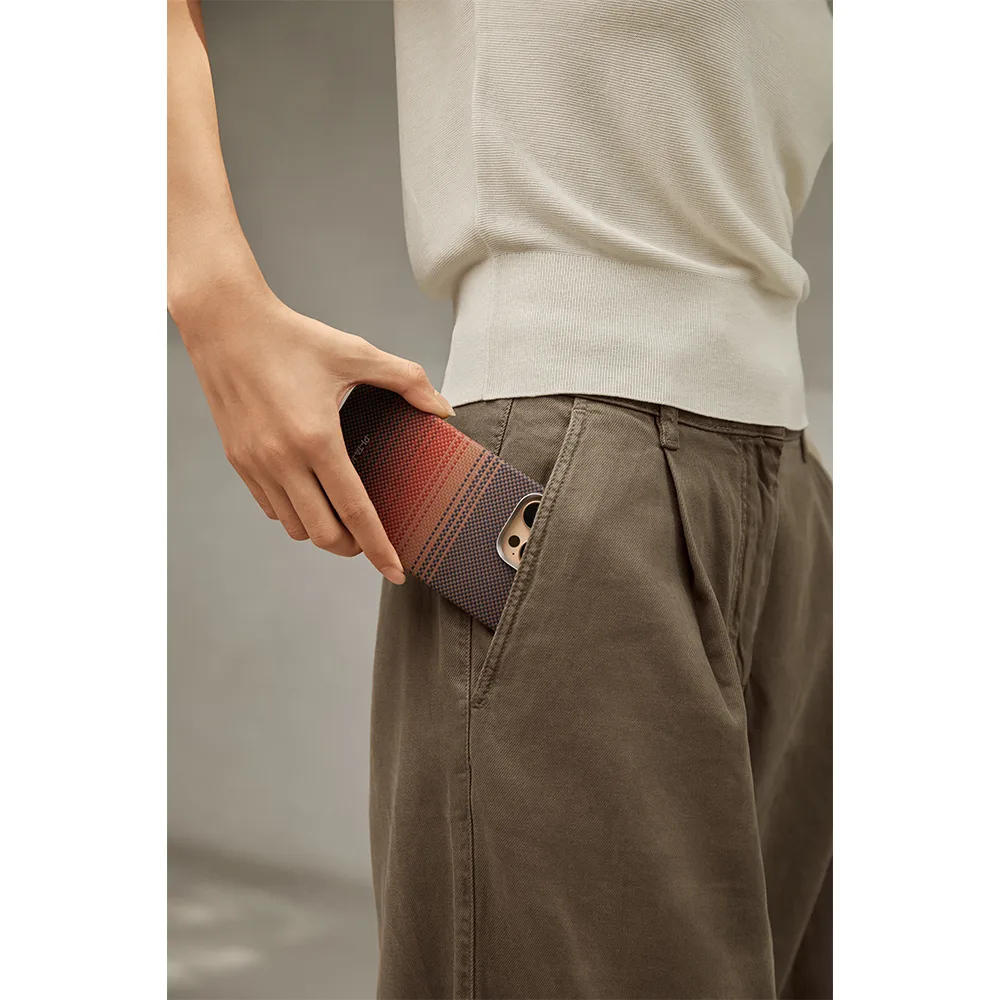 Pitaka รุ่น Ultra-Slim Case (PitaTap™) - เคส iPhone 16 Pro Max - สี Sunset 8 Pitaka รุ่น Ultra-Slim Case (PitaTap™) - เคส iPhone 16 Pro Max - สี Sunset - Image 8