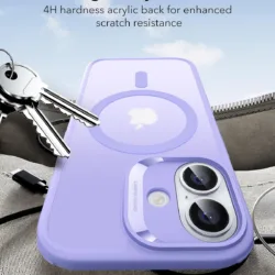 ESR รุ่น Classic Hybrid Case (Camera Control Button) - เคส iPhone 17 - สี Frosted Purple
