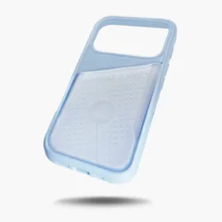 Ninja Labs รุ่น Flex Pouch® - เคส iPhone 17 Pro - สี Baby Blue/Clear