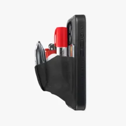 Ninja Labs รุ่น Flex Pouch® - เคส iPhone 17 Pro - สี Black/Black