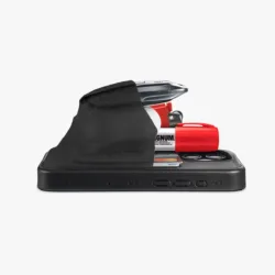 Ninja Labs รุ่น Flex Pouch® - เคส iPhone 17 Pro - สี Black/Black