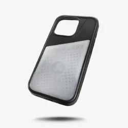 Ninja Labs รุ่น Flex Pouch® - เคส iPhone 14 Pro Max - สี Black/Clear