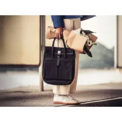 GRAMS(28) รุ่น 704 Urban Folio Bag - กระเป๋าถือ - สี Black