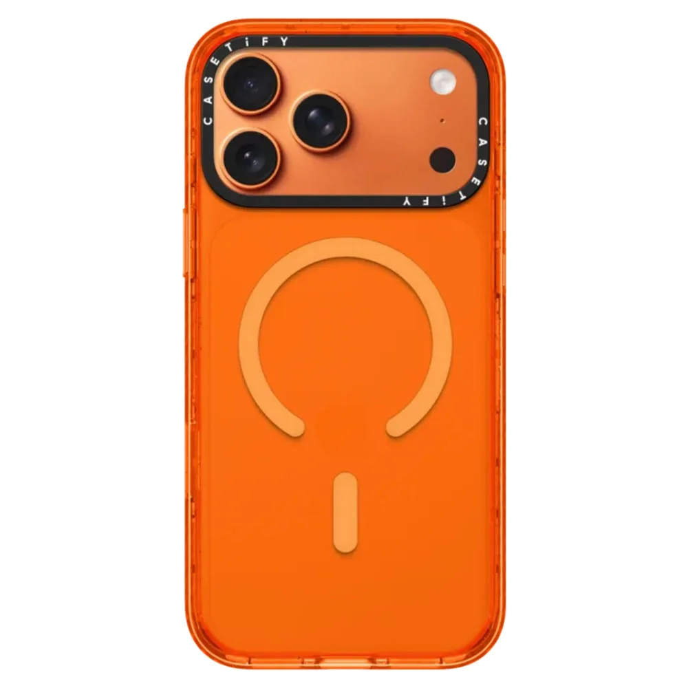 Casetify รุ่น Impact Case with Magsafe - เคส iPhone 17 Pro Max - สี Orange
