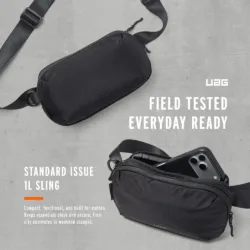UAG รุ่น Standard Issue Sling - กระเป๋าความจุ 1 ลิตร - สี Black