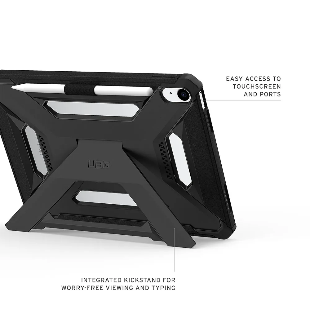 UAG รุ่น Scout Plus - เคส iPad Air 13" (M3/M2) - สี Black - Image 12