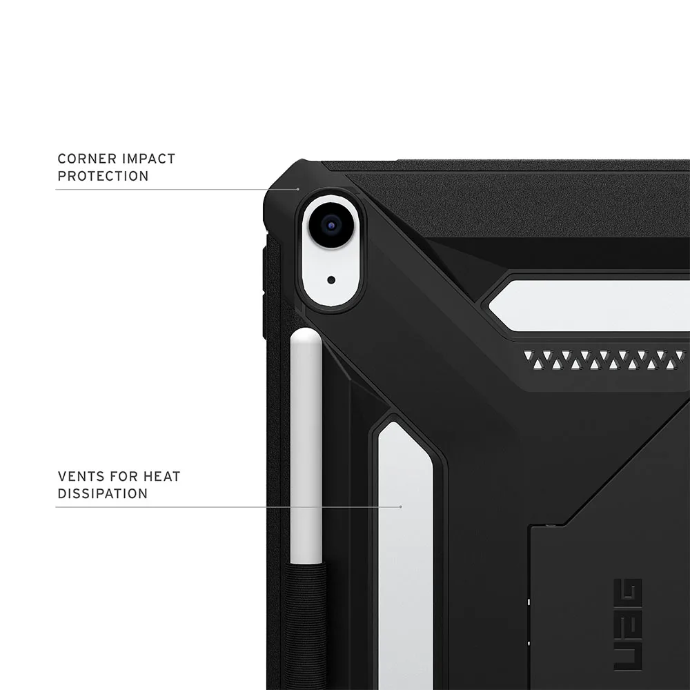 UAG รุ่น Scout Plus - เคส iPad Air 13" (M3/M2) - สี Black - Image 11