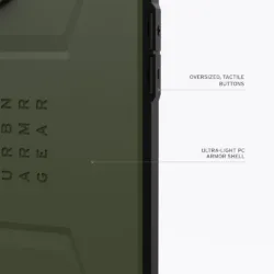 UAG รุ่น Civilian MagSafe - เคส iPhone 15 - สี Olive Drab