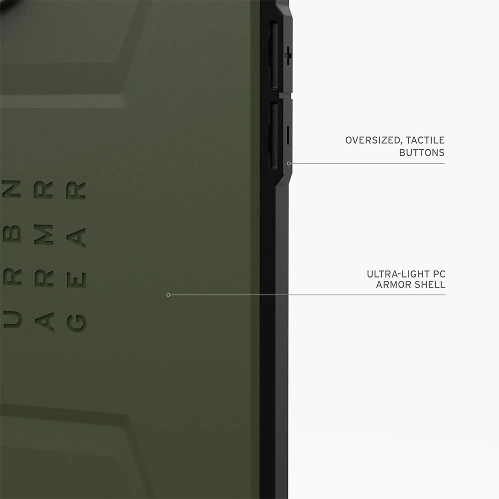 UAG รุ่น Civilian MagSafe - เคส iPhone 15 - สี Olive Drab - Image 20